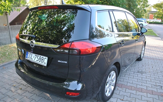 Opel Zafira cena 44500 przebieg: 190000, rok produkcji 2015 z Oleśnica małe 352